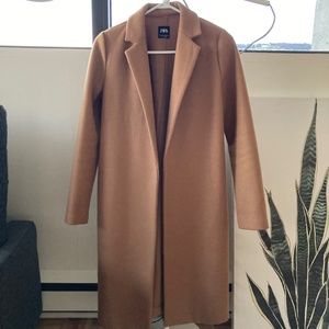 Zara Jacket Lapel Winter Coat